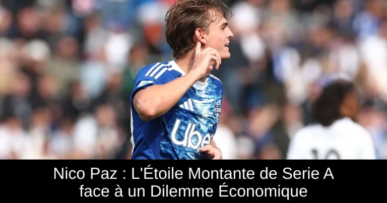 Nico Paz : L'Étoile Montante de Serie A face à un Dilemme Économique
