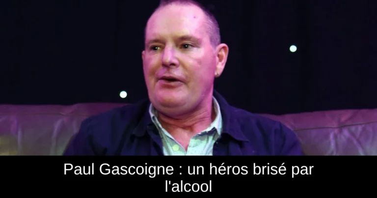 Paul Gascoigne : un héros brisé par l'alcool