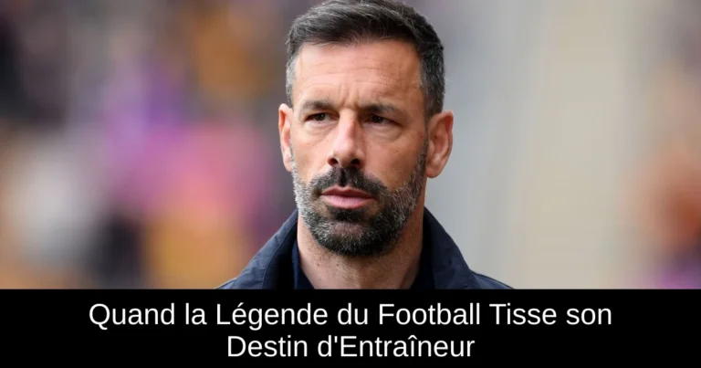 Quand la Légende du Football Tisse son Destin d'Entraîneur