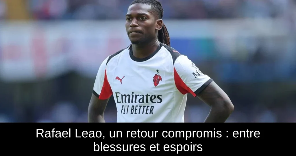 Rafael Leao, un retour compromis : entre blessures et espoirs