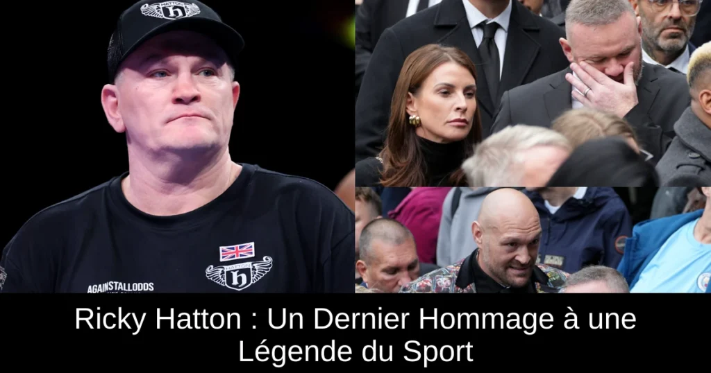 Ricky Hatton : Un Dernier Hommage à une Légende du Sport
