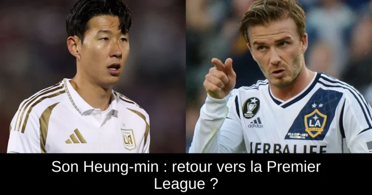 Son Heung-min : retour vers la Premier League ?
