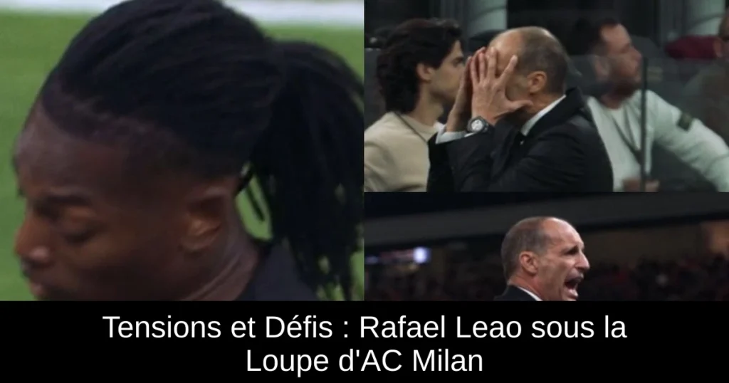 Tensions et Défis : Rafael Leao sous la Loupe d'AC Milan