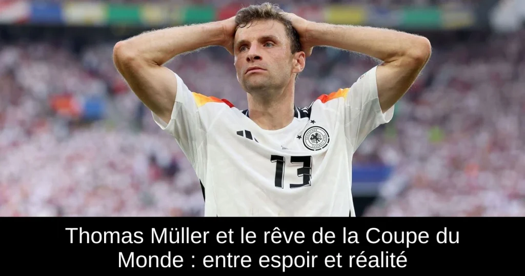 Thomas Müller et le rêve de la Coupe du Monde : entre espoir et réalité