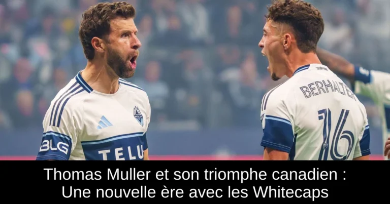 Thomas Muller et son triomphe canadien : Une nouvelle ère avec les Whitecaps