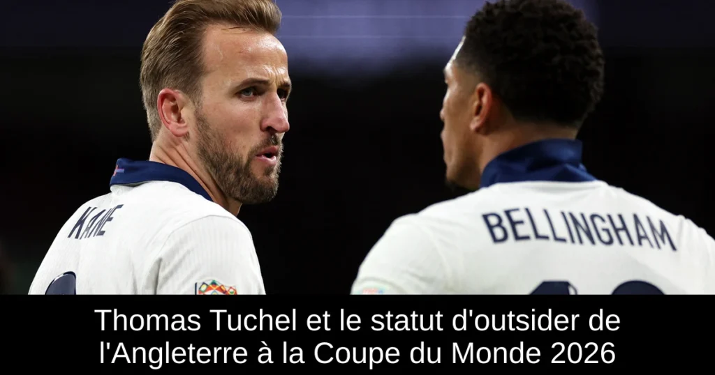 Thomas Tuchel et le statut d'outsider de l'Angleterre à la Coupe du Monde 2026