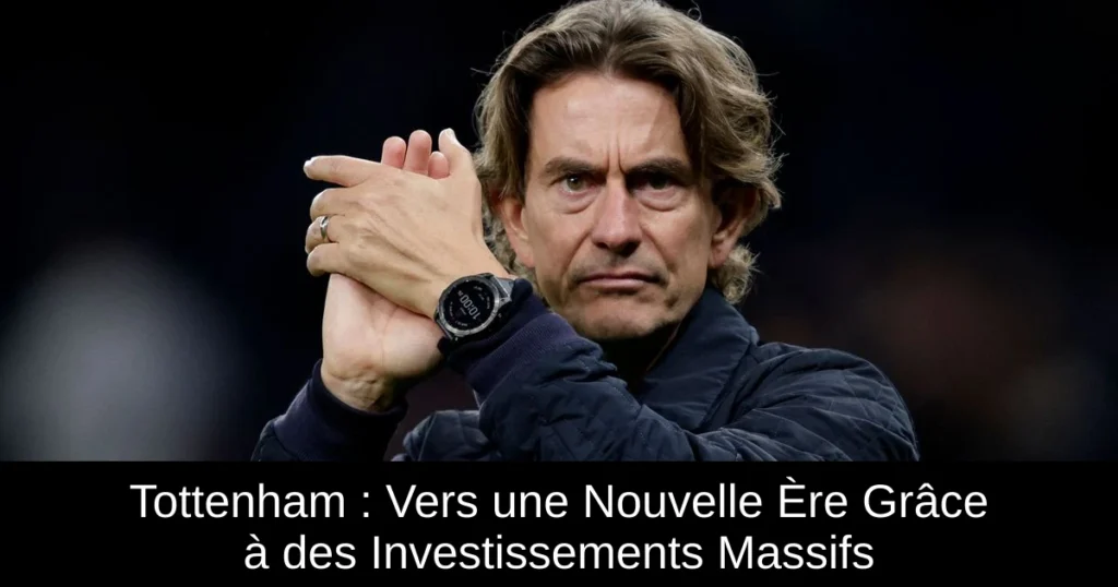 Tottenham : Vers une Nouvelle Ère Grâce à des Investissements Massifs