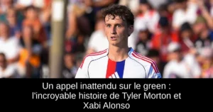Un appel inattendu sur le green : l'incroyable histoire de Tyler Morton et Xabi Alonso