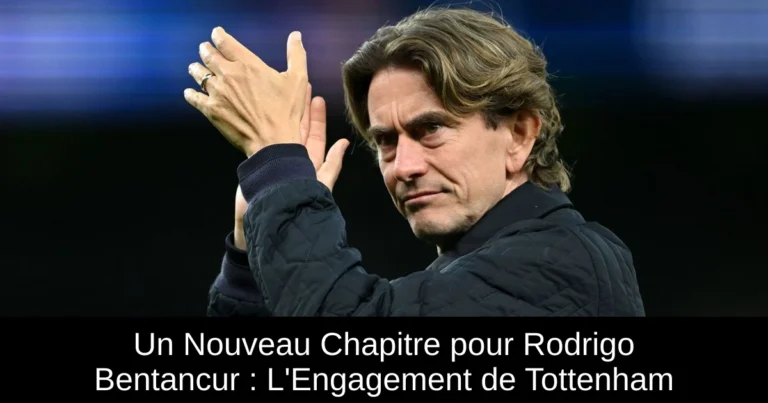 Un Nouveau Chapitre pour Rodrigo Bentancur : L'Engagement de Tottenham