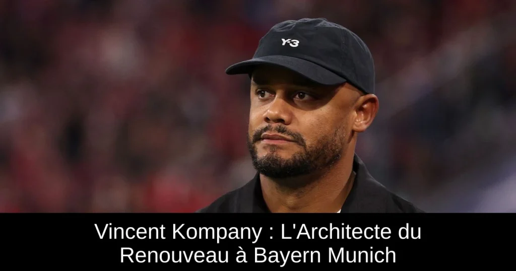 Vincent Kompany : L'Architecte du Renouveau à Bayern Munich