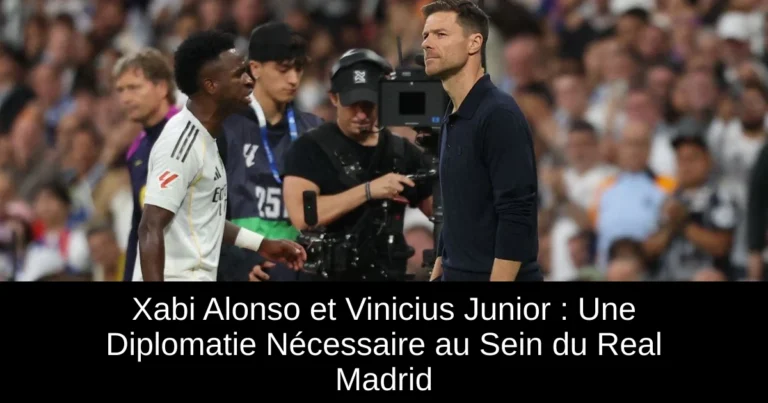 Xabi Alonso et Vinicius Junior : Une Diplomatie Nécessaire au Sein du Real Madrid
