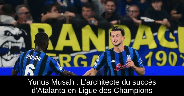Yunus Musah : L'architecte du succès d'Atalanta en Ligue des Champions