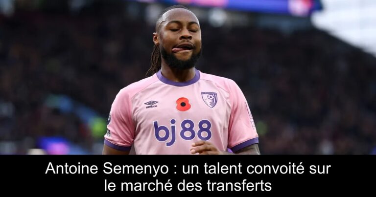 Antoine Semenyo : un talent convoité sur le marché des transferts