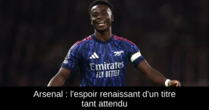 Arsenal : l&rsquo;espoir renaissant d&rsquo;un titre tant attendu