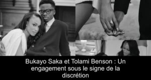 Bukayo Saka et Tolami Benson : Un engagement sous le signe de la discrétion