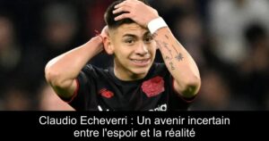 Claudio Echeverri : Un avenir incertain entre l'espoir et la réalité