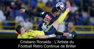 Cristiano Ronaldo : L'Artiste du Football Rétro Continue de Briller
