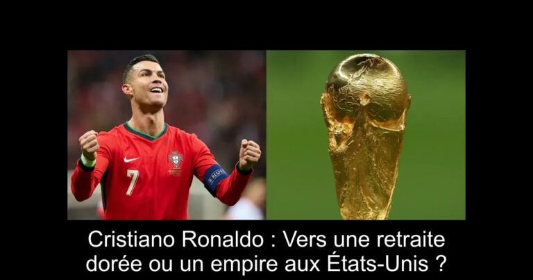 Cristiano Ronaldo : Vers une retraite dorée ou un empire aux États-Unis ?