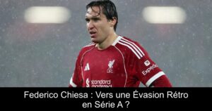 Federico Chiesa : Vers une Évasion Rétro en Série A ?