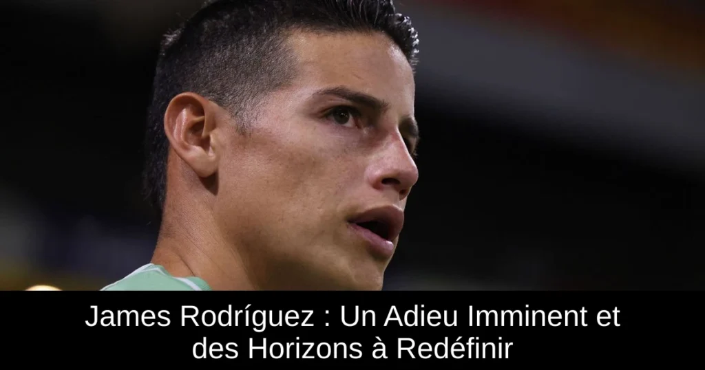 James Rodríguez : Un Adieu Imminent et des Horizons à Redéfinir