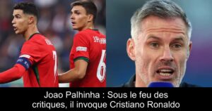 Joao Palhinha : Sous le feu des critiques, il invoque Cristiano Ronaldo