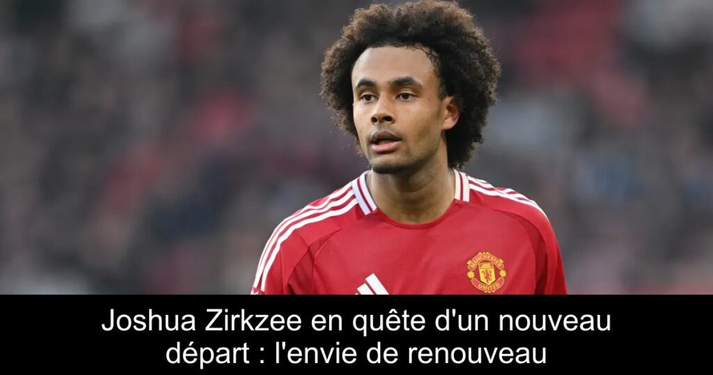 Joshua Zirkzee en quête d'un nouveau départ : l'envie de renouveau