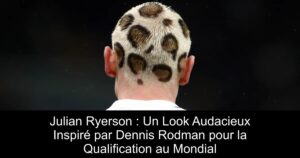 Julian Ryerson : Un Look Audacieux Inspiré par Dennis Rodman pour la Qualification au Mondial