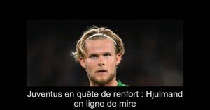 Juventus en quête de renfort : Hjulmand en ligne de mire