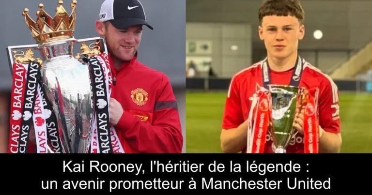 Kai Rooney, l'héritier de la légende : un avenir prometteur à Manchester United