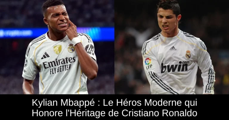 Kylian Mbappé : Le Héros Moderne qui Honore l'Héritage de Cristiano Ronaldo
