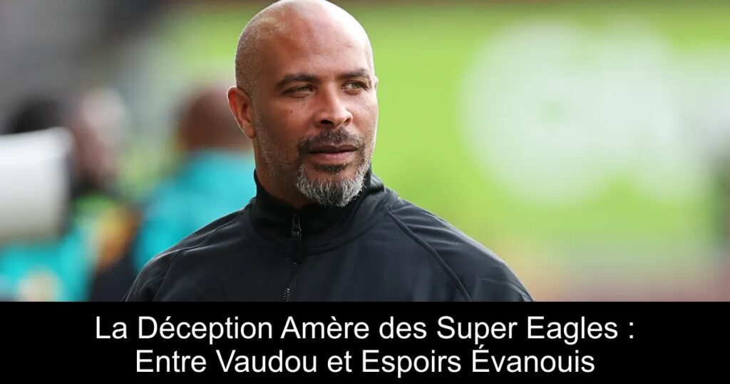 La Déception Amère des Super Eagles : Entre Vaudou et Espoirs Évanouis