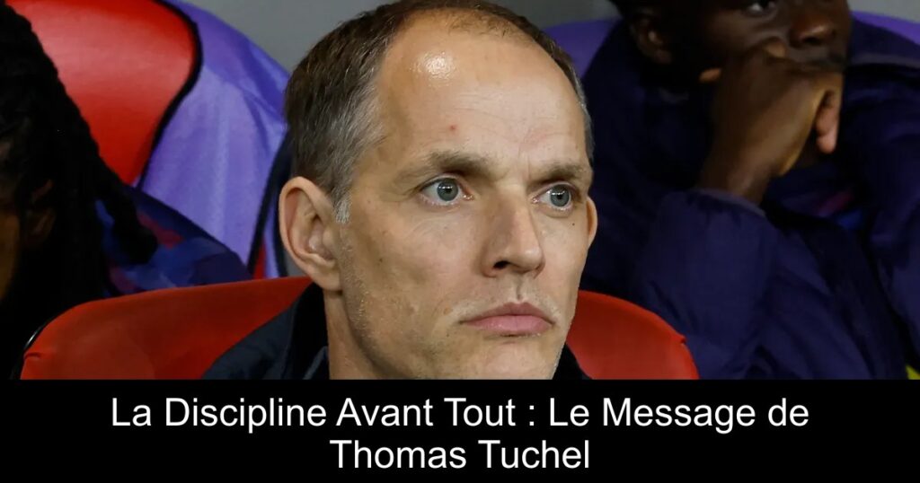 La Discipline Avant Tout : Le Message de Thomas Tuchel