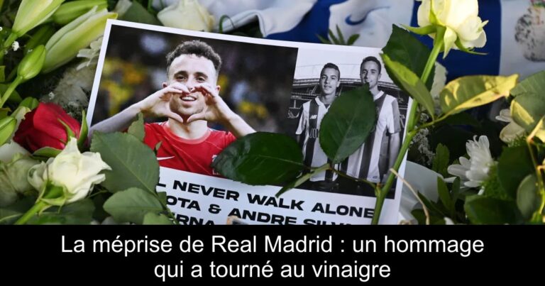 La méprise de Real Madrid : un hommage qui a tourné au vinaigre