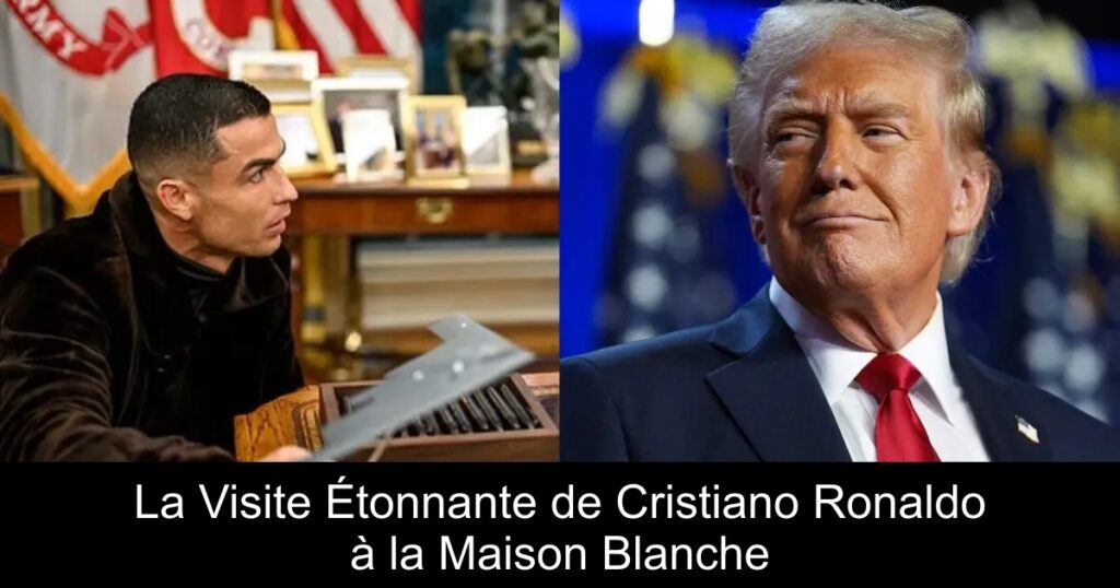 La Visite Étonnante de Cristiano Ronaldo à la Maison Blanche
