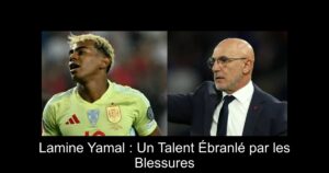 Lamine Yamal : Un Talent Ébranlé par les Blessures