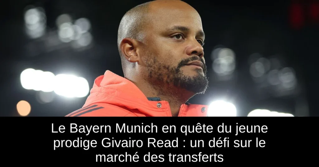 Le Bayern Munich en quête du jeune prodige Givairo Read : un défi sur le marché des transferts