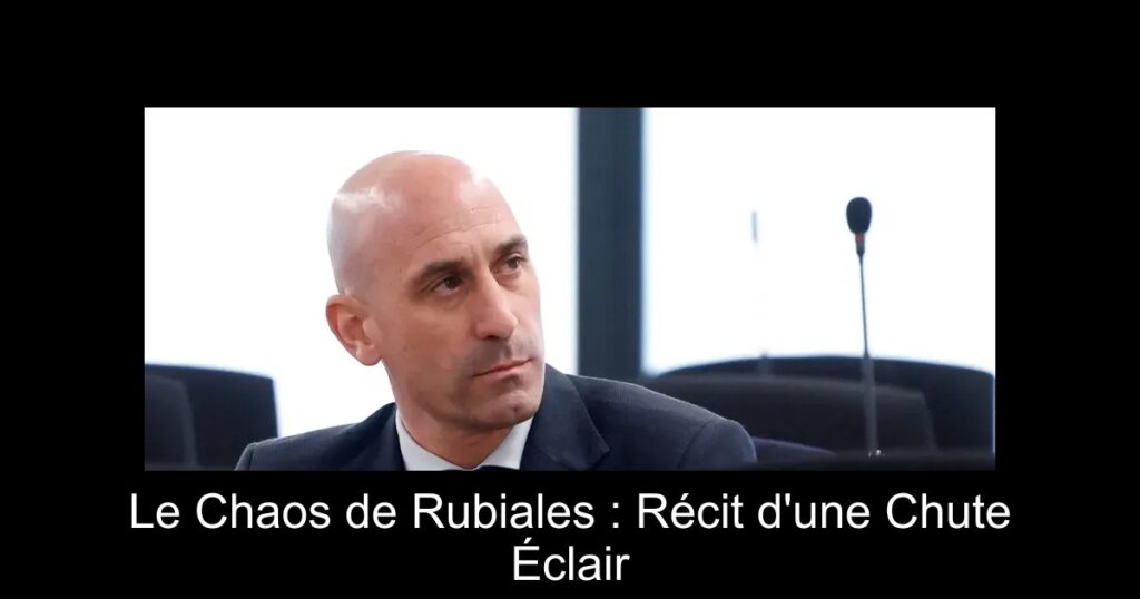 Le Chaos de Rubiales : Récit d&rsquo;une Chute Éclair