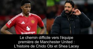 Le chemin difficile vers l'équipe première de Manchester United : L'histoire de Chido Obi et Shea Lacey