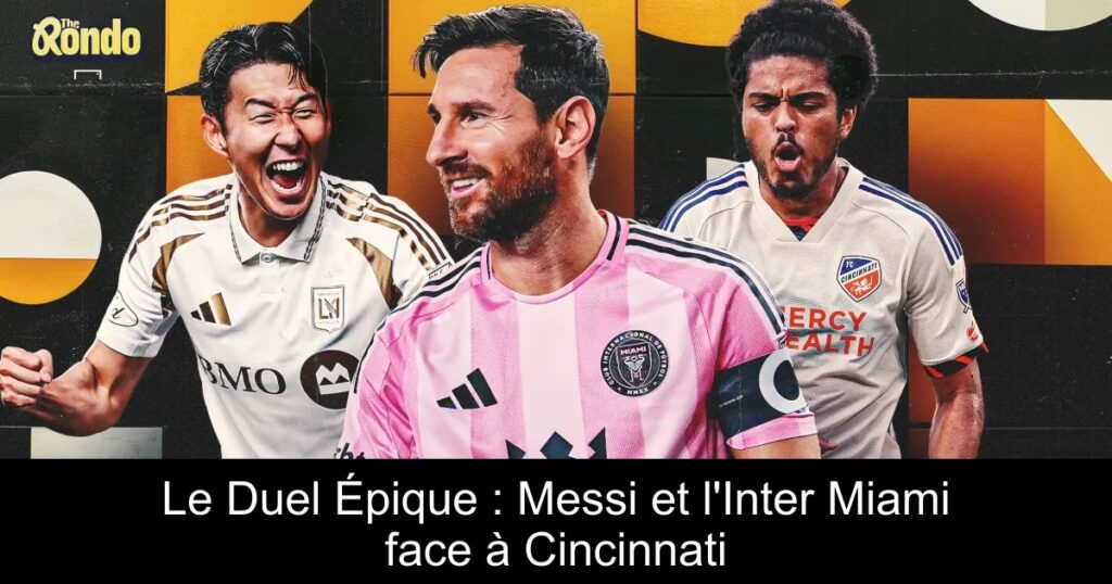 Le Duel Épique : Messi et l'Inter Miami face à Cincinnati