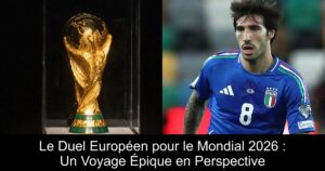 Le Duel Européen pour le Mondial 2026 : Un Voyage Épique en Perspective