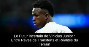 Le Futur Incertain de Vinicius Junior : Entre Rêves de Transferts et Réalités du Terrain