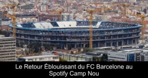 Le Retour Éblouissant du FC Barcelone au Spotify Camp Nou