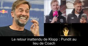 Le retour inattendu de Klopp : Pundit au lieu de Coach