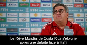 Le Rêve Mondial de Costa Rica s'éloigne après une défaite face à Haïti
