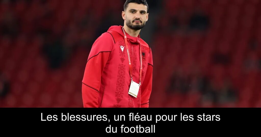 Les blessures, un fléau pour les stars du football