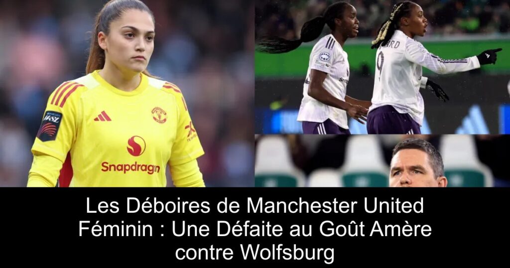 Les Déboires de Manchester United Féminin : Une Défaite au Goût Amère contre Wolfsburg