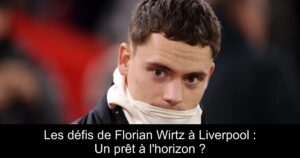 Les défis de Florian Wirtz à Liverpool : Un prêt à l'horizon ?