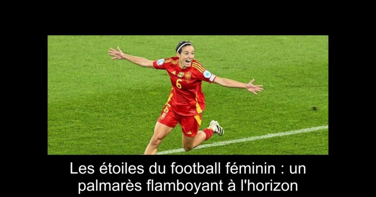 Les étoiles du football féminin : un palmarès flamboyant à l'horizon