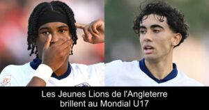 Les Jeunes Lions de l'Angleterre brillent au Mondial U17