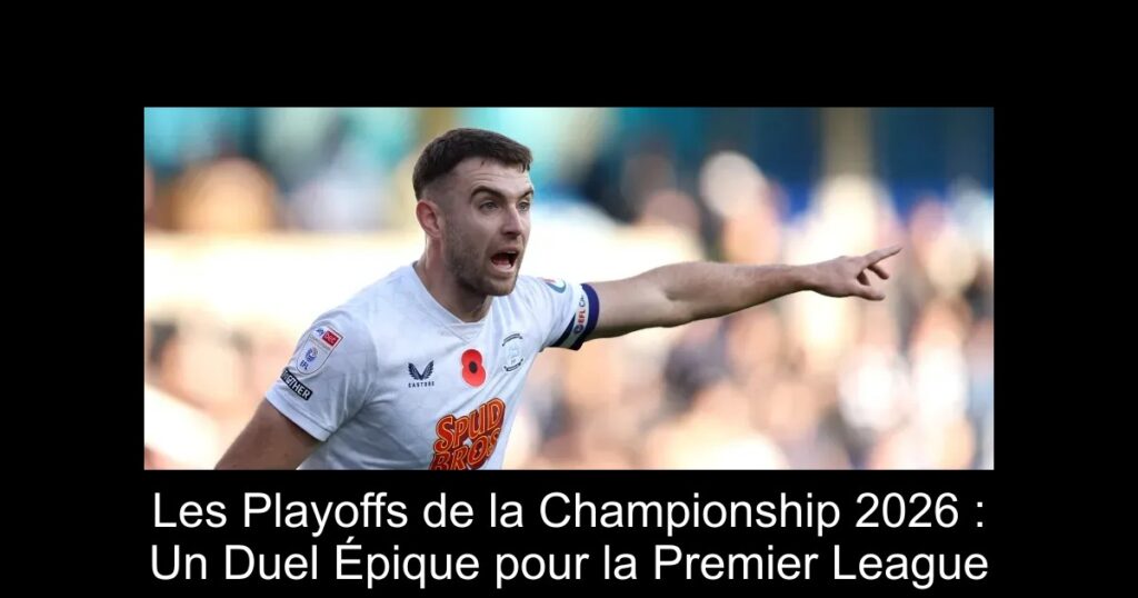 Les Playoffs de la Championship 2026 : Un Duel Épique pour la Premier League